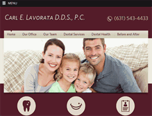 Tablet Screenshot of drlavorata.com